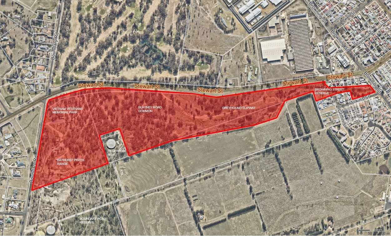 Blayney Common Man Plan Map