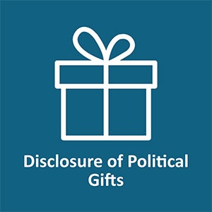 Disclosure of Political Gifts