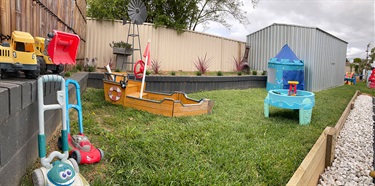 Set sail in the backyard